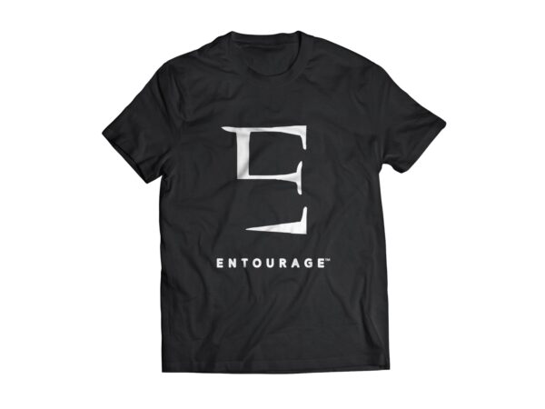 Entourage Classic Minimal Tee (Black)